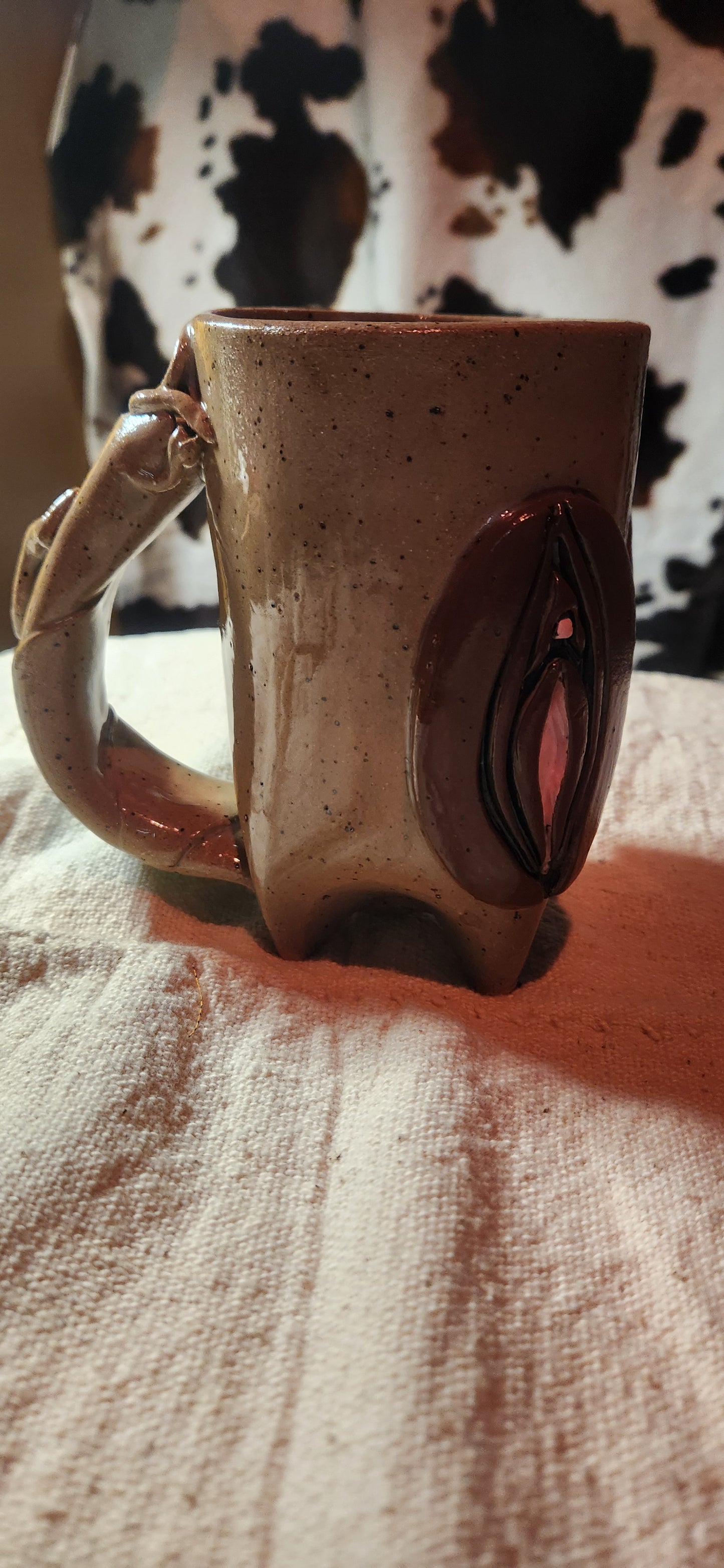 Vulvalicious Speckled Brn - Mug