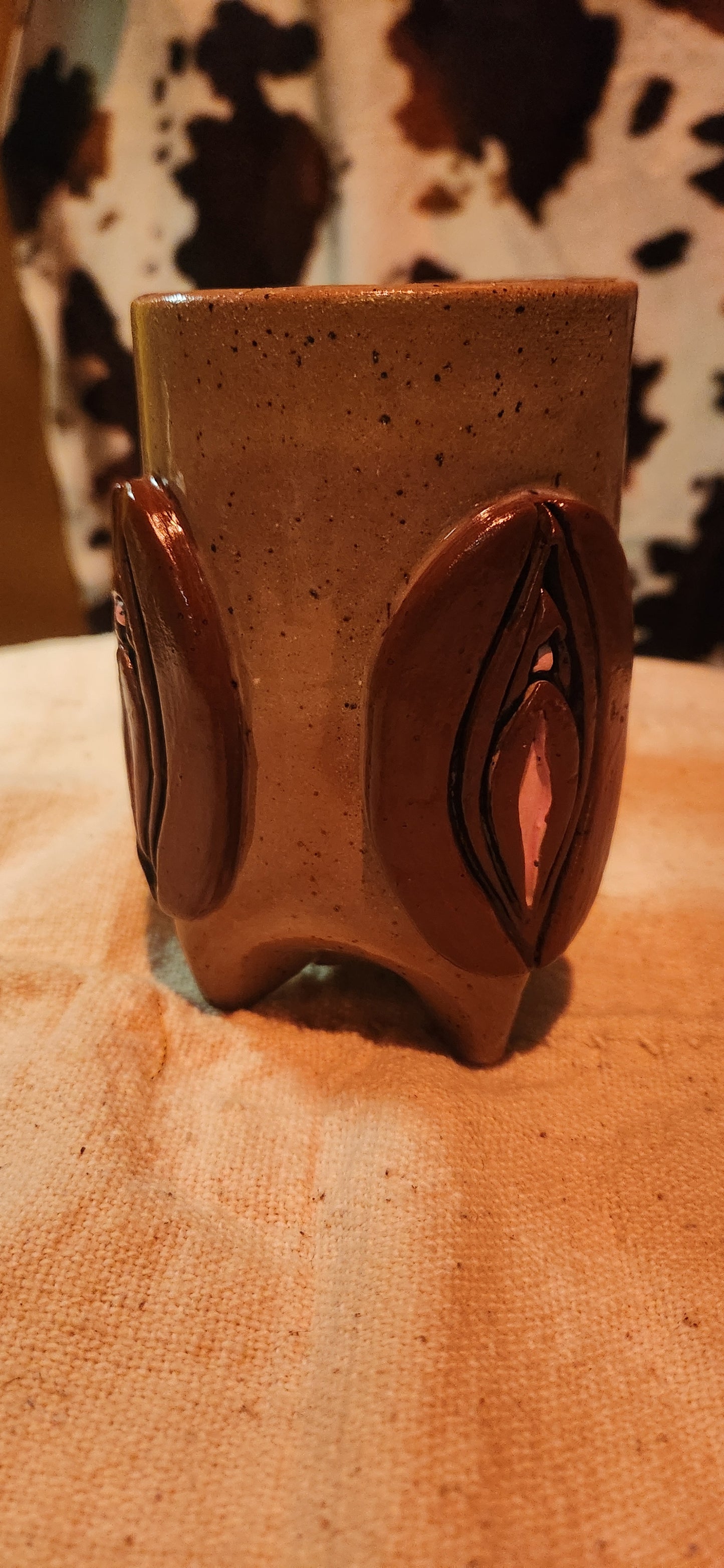 Vulvalicious Speckled Brn - Mug