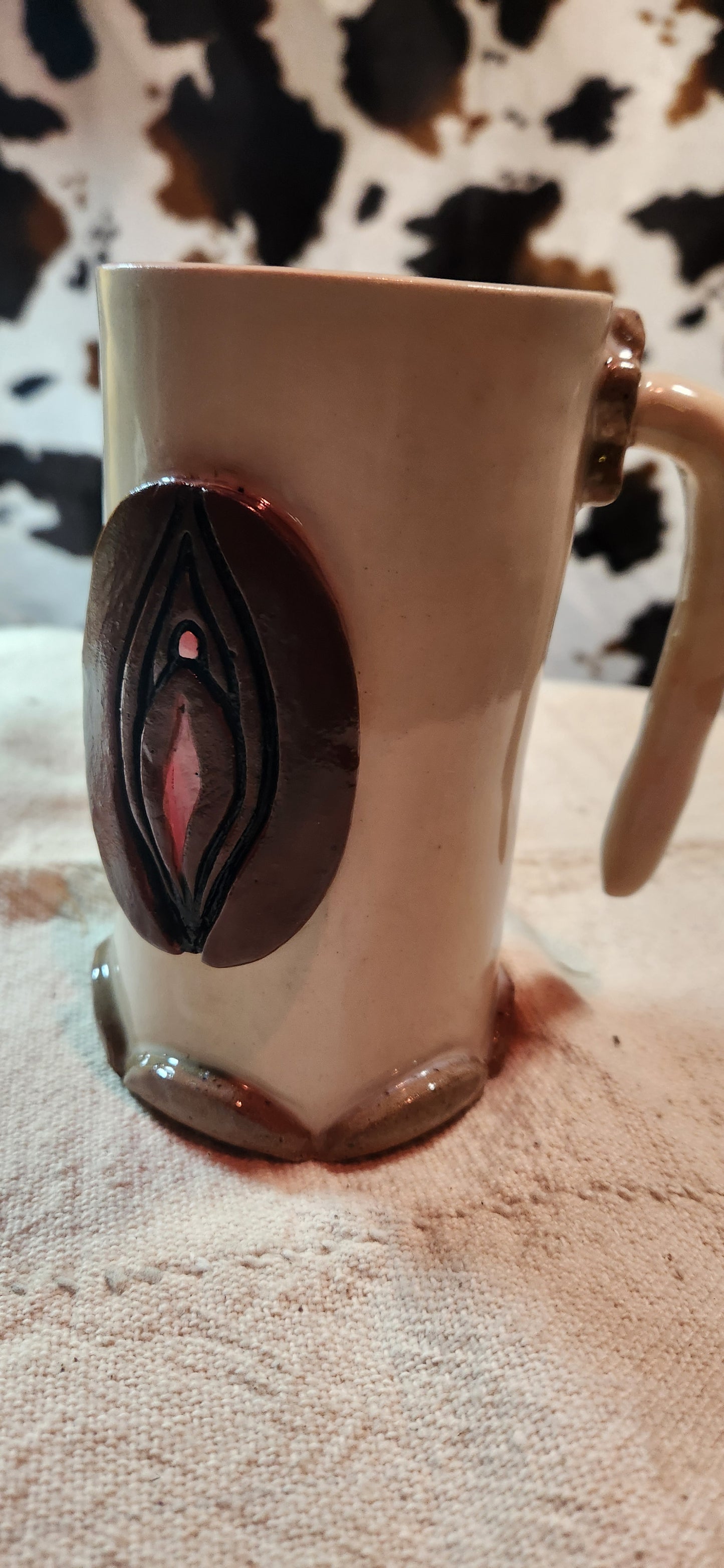 Vulvalicious Speckled Brn - Mug