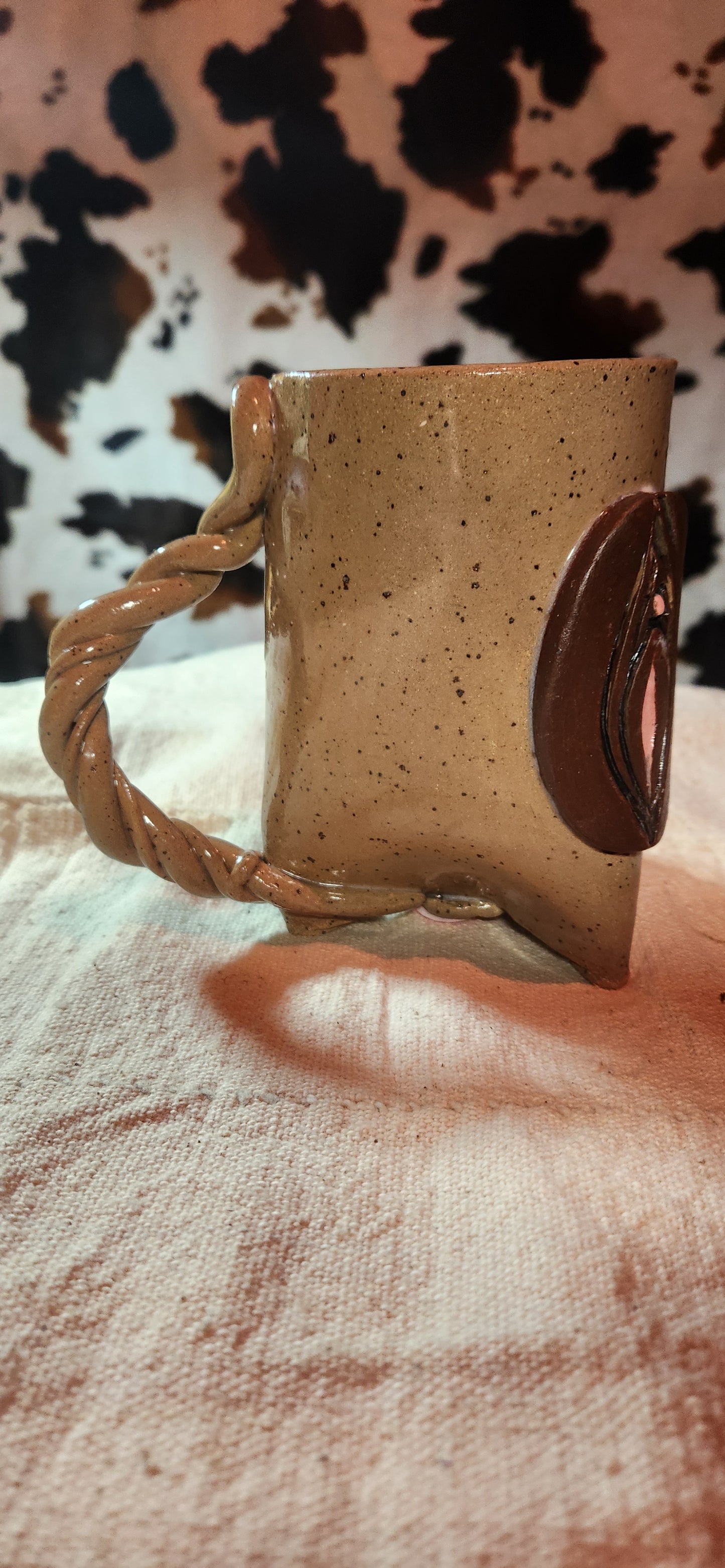 Vulvalicious Speckled Brn - Mug