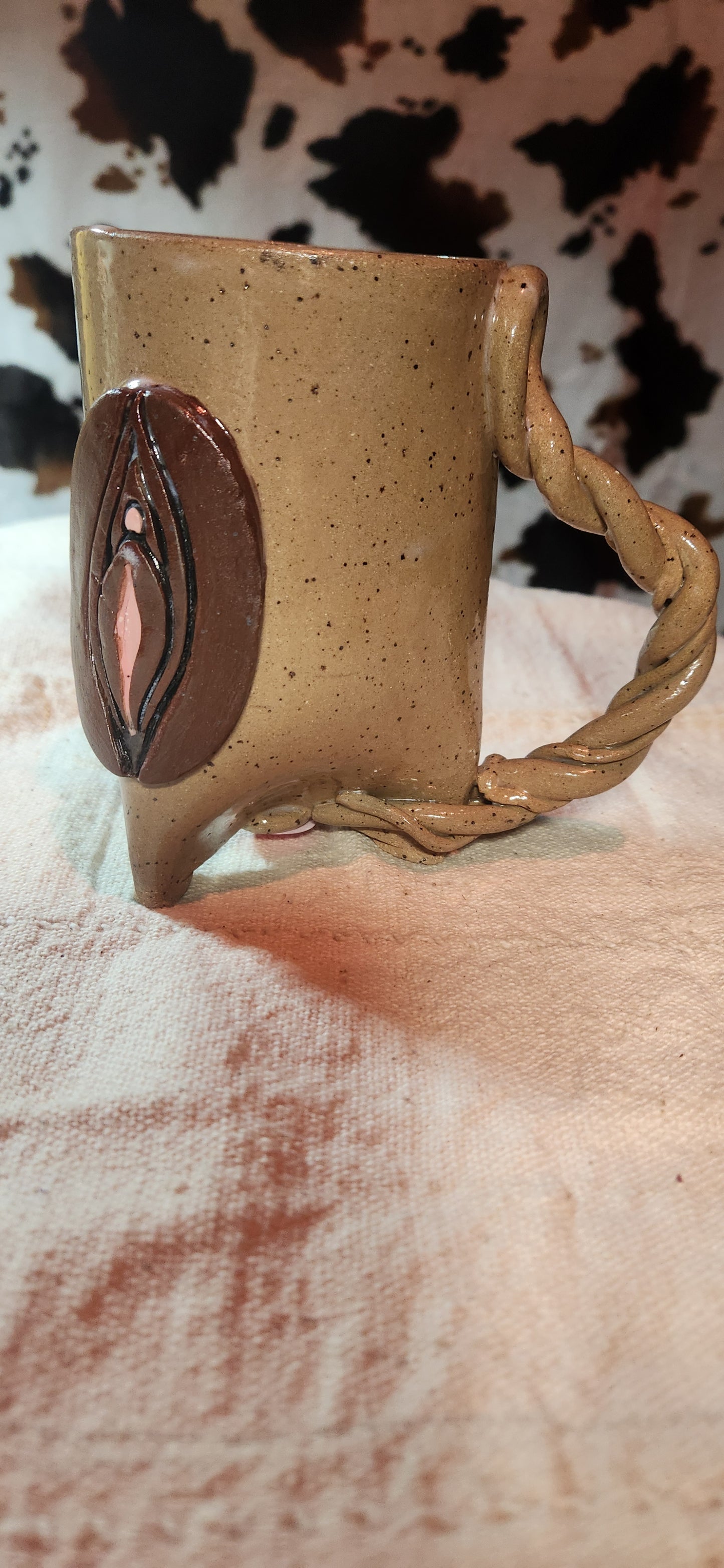 Vulvalicious Speckled Brn - Mug