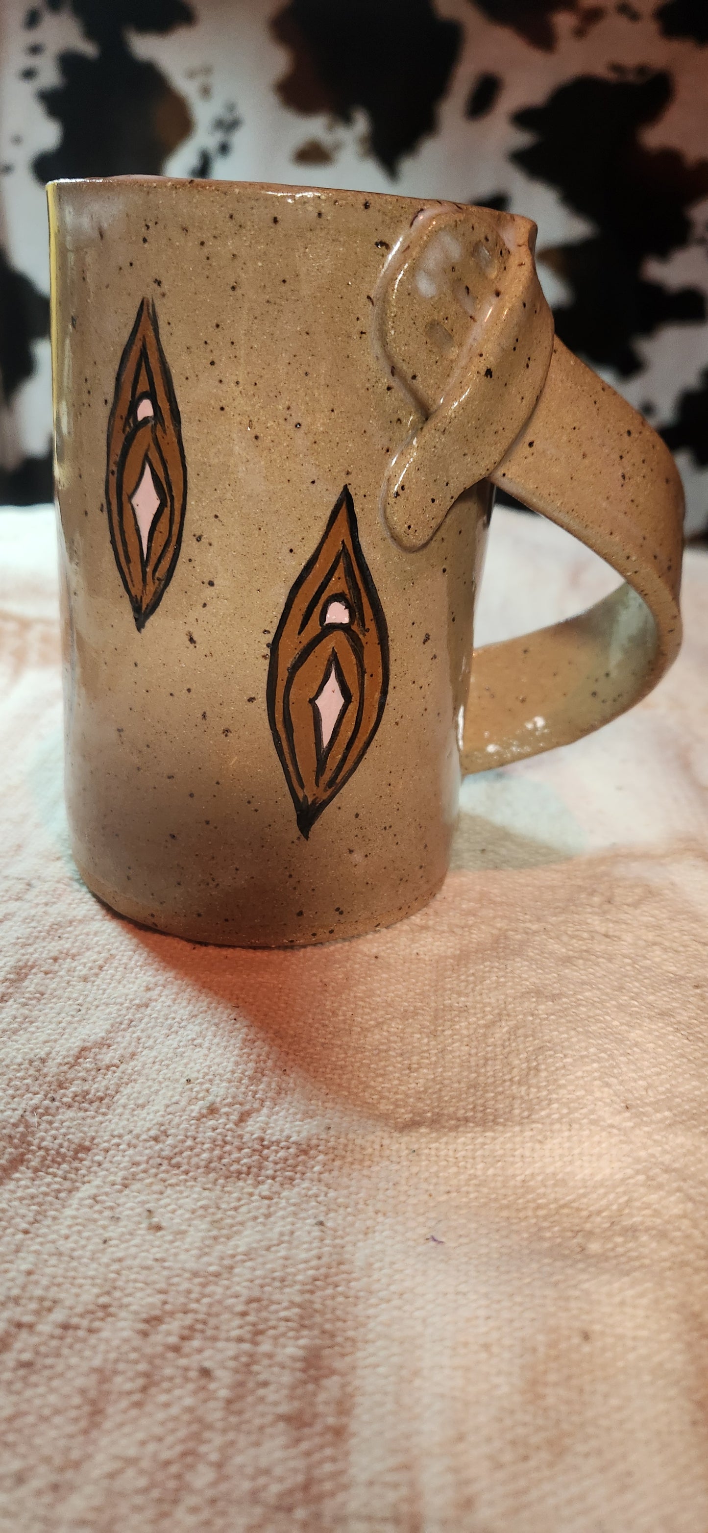 Vulvacious Speckled Brn - Mug