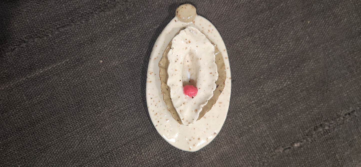 Pussy Pipe Speckled Wt - Pipe