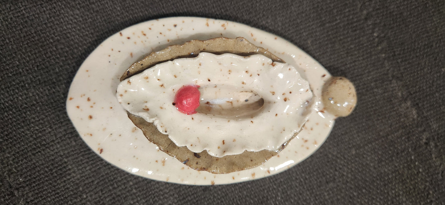 Pussy Pipe Speckled Wt - Pipe