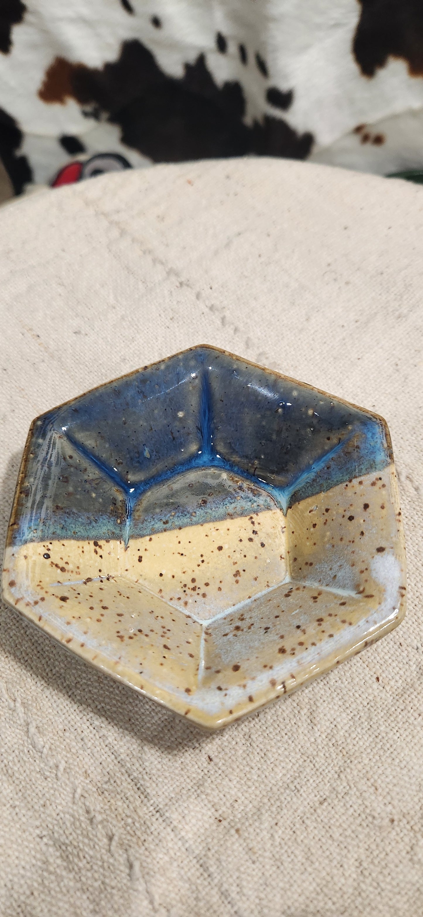Blue N Opal Speckled Brn - Tray