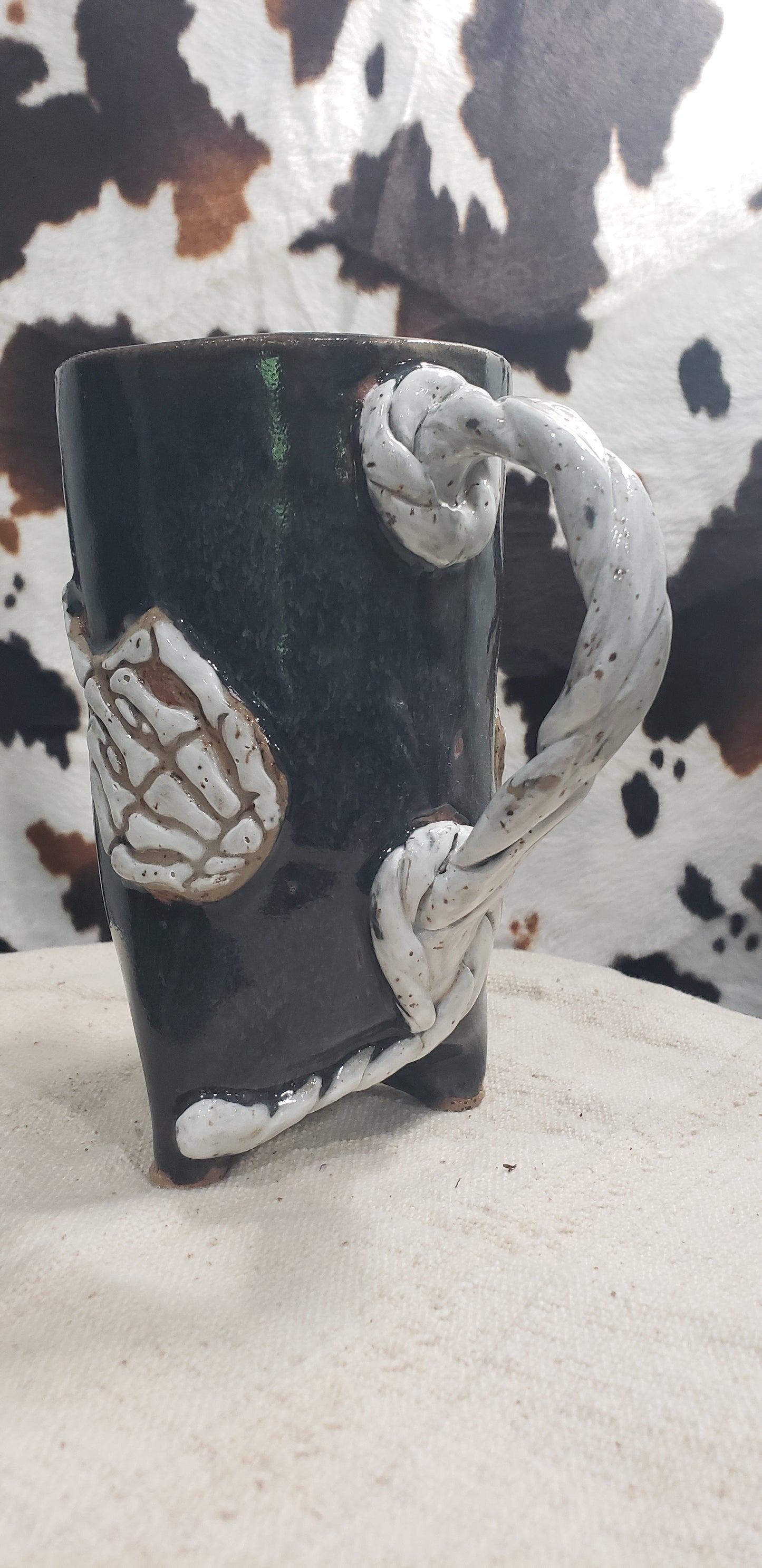 Skeleton F U Mug