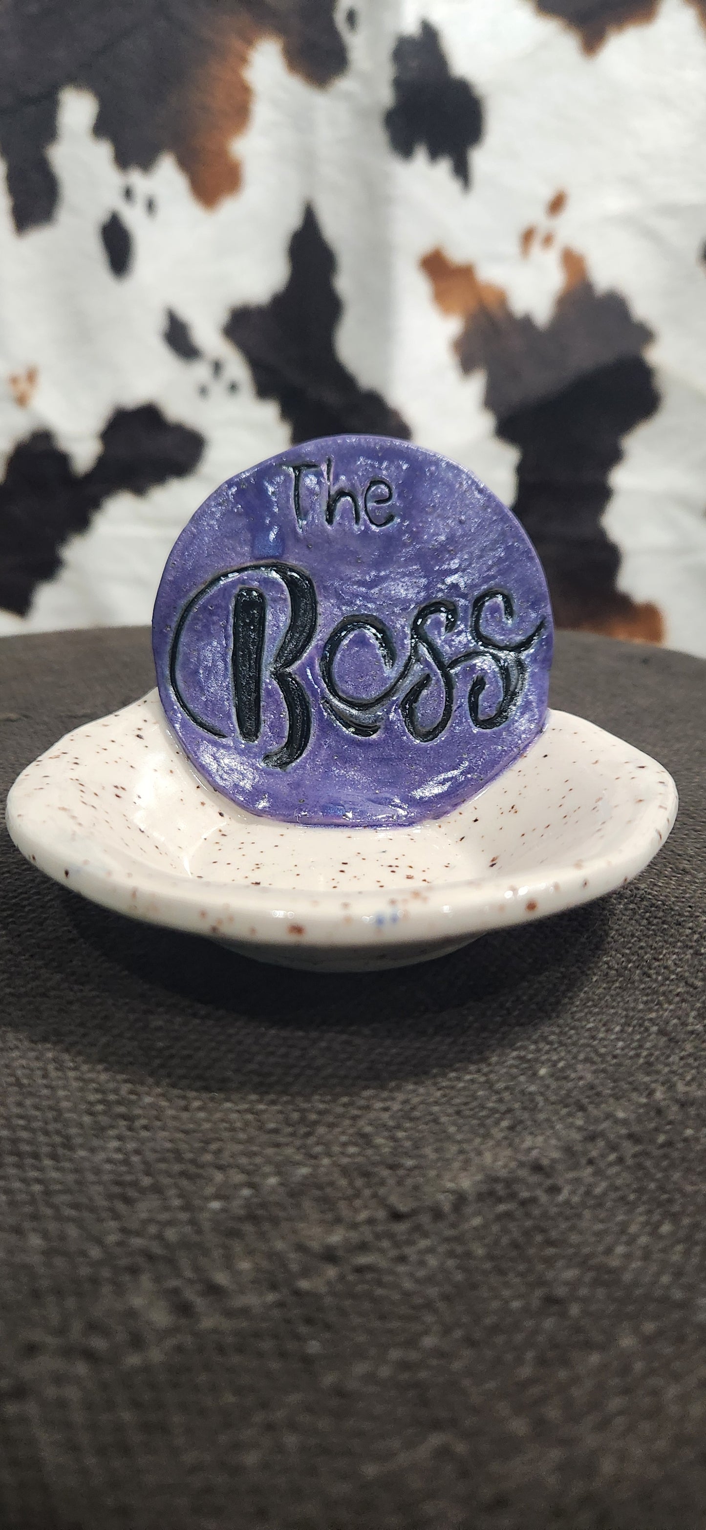 The Boss Speckled Wt - Tray