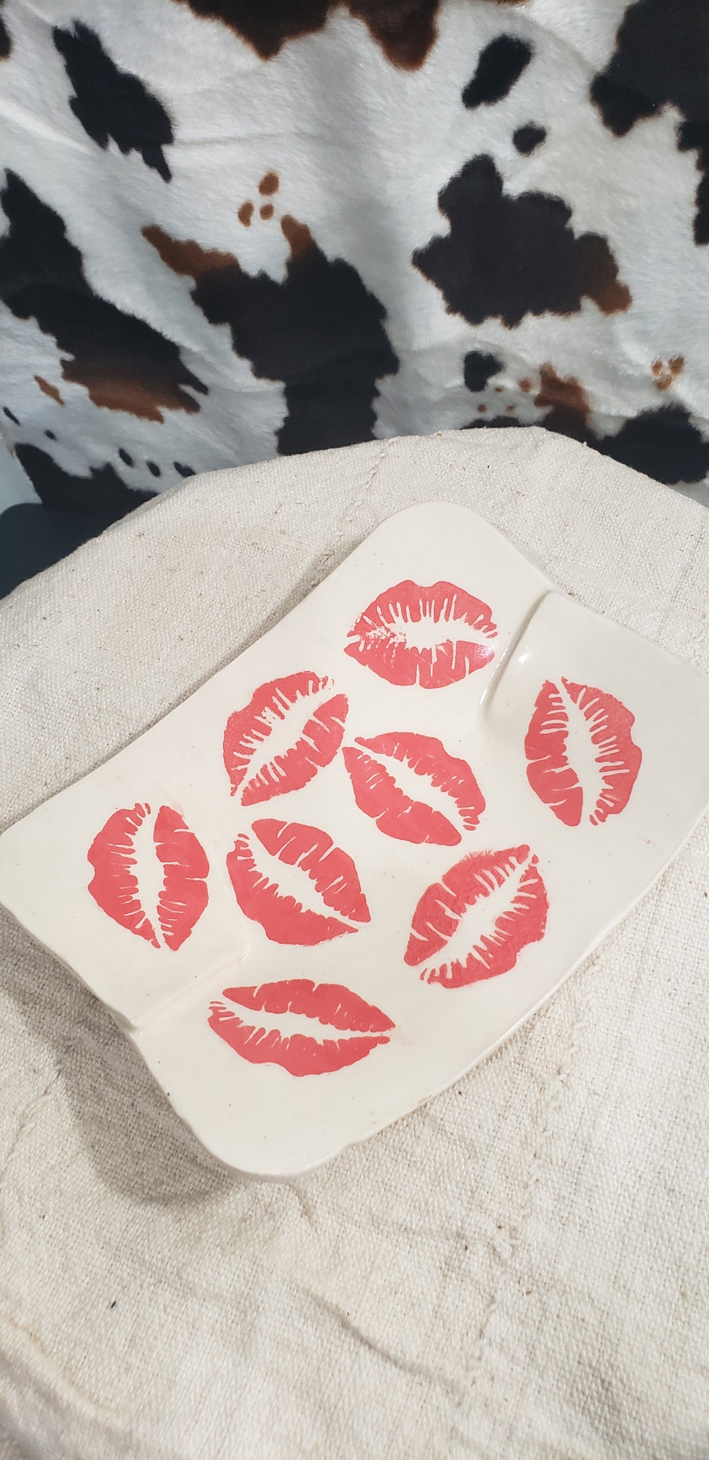 Red Hot Lips Small Tray