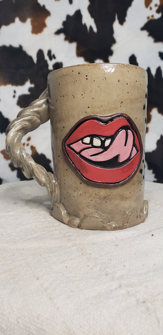 Snackalipcious Tasty Mug w/ Braided Handle