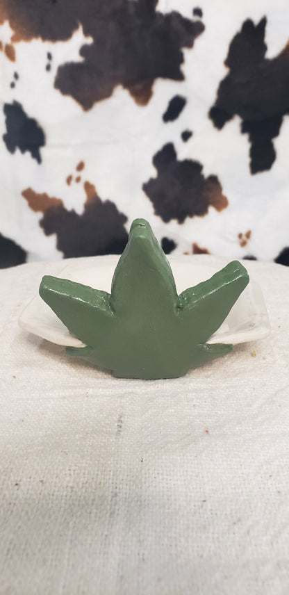 420 Leaf Hexagon - Mini Tray