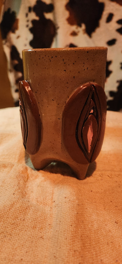 Vulvalicious Speckled Brn - Mug