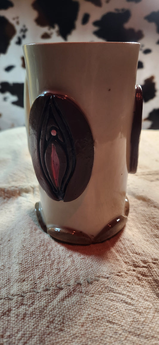Vulvalicious Speckled Brn - Mug