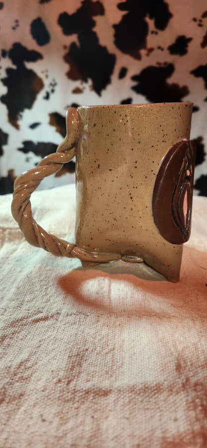 Vulvalicious Speckled Brn - Mug
