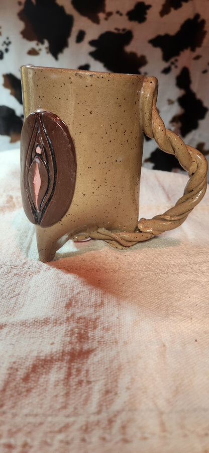 Vulvalicious Speckled Brn - Mug