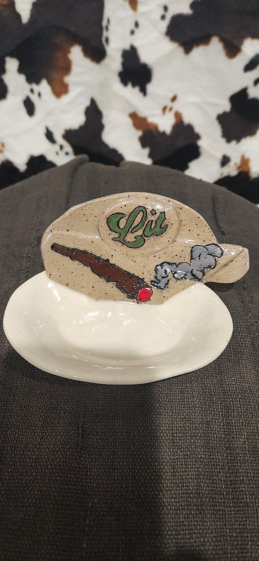Lit Spliff Oval Wt - Tray