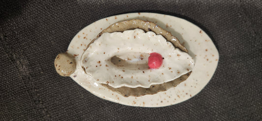 Pussy Pipe Speckled Wt - Pipe