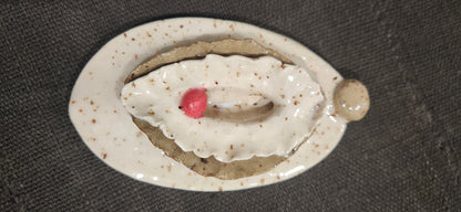Pussy Pipe Speckled Wt - Pipe