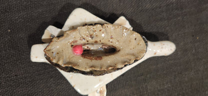 Pussy Pipe Speckled Wt - Pipe