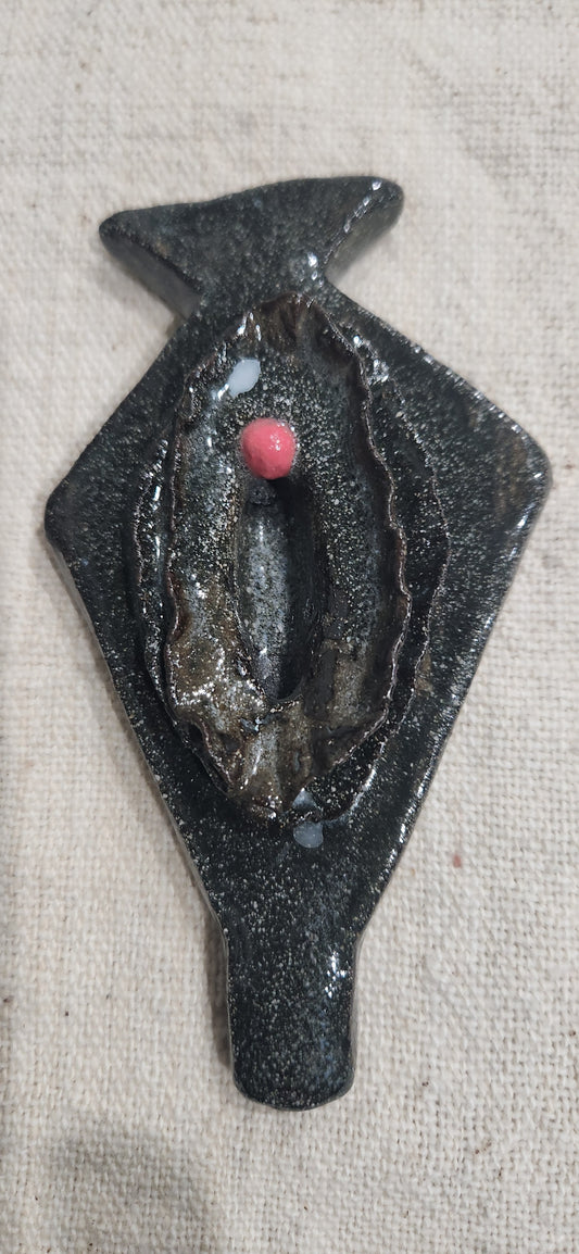 Pussy Pipe Blk Clay - Pipe