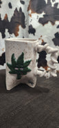 Blitzed Leaf Speckled Wt - Mug