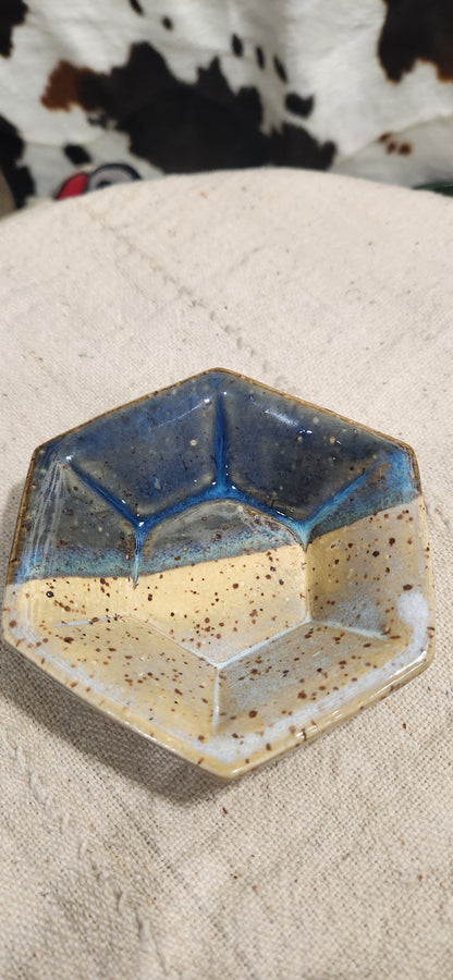 Blue N Opal Speckled Brn - Tray