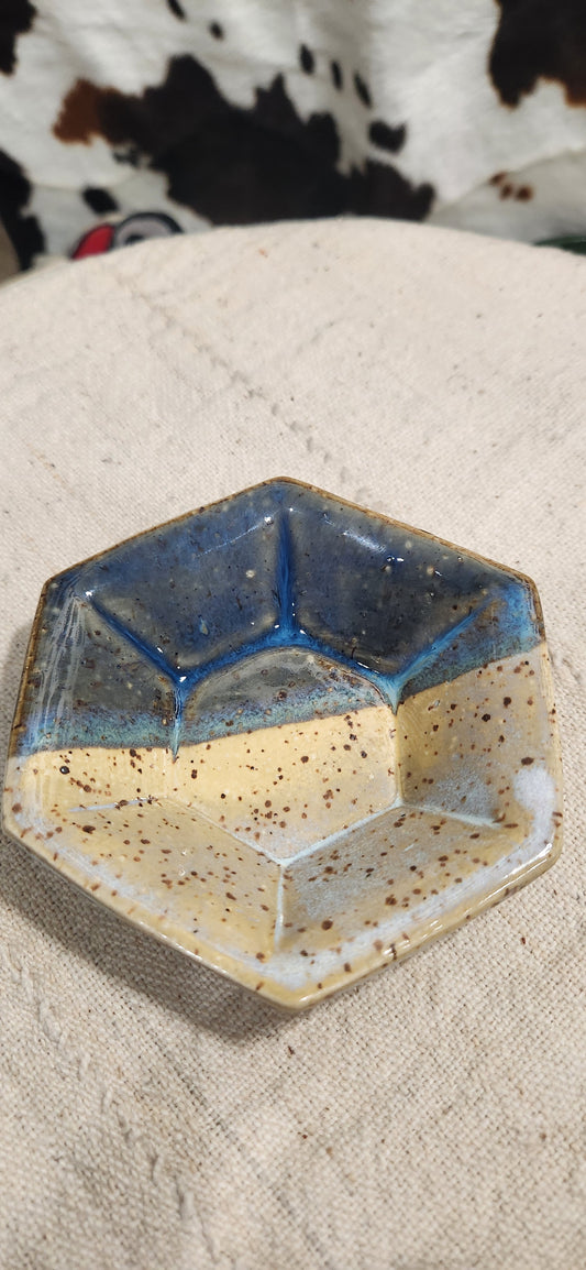 Blue N Opal Speckled Brn - Tray