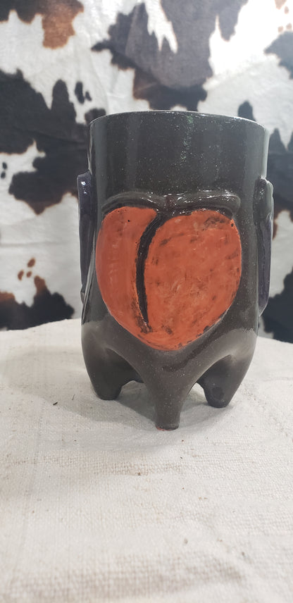 Emoji Eggplant Peach - Mug