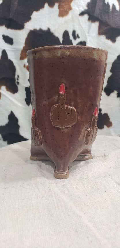 Brown Mini FU - Mug