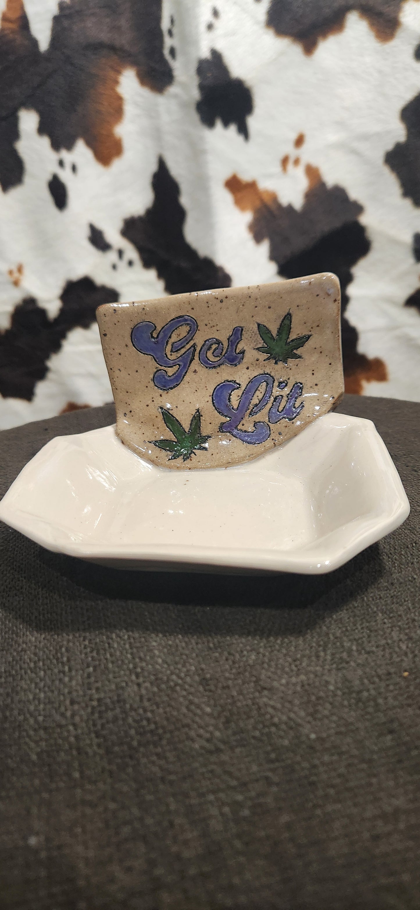 Get Lit Speckled Wt Hex - Tray