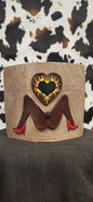 Hot N Hairy Speckled Brn - Vase