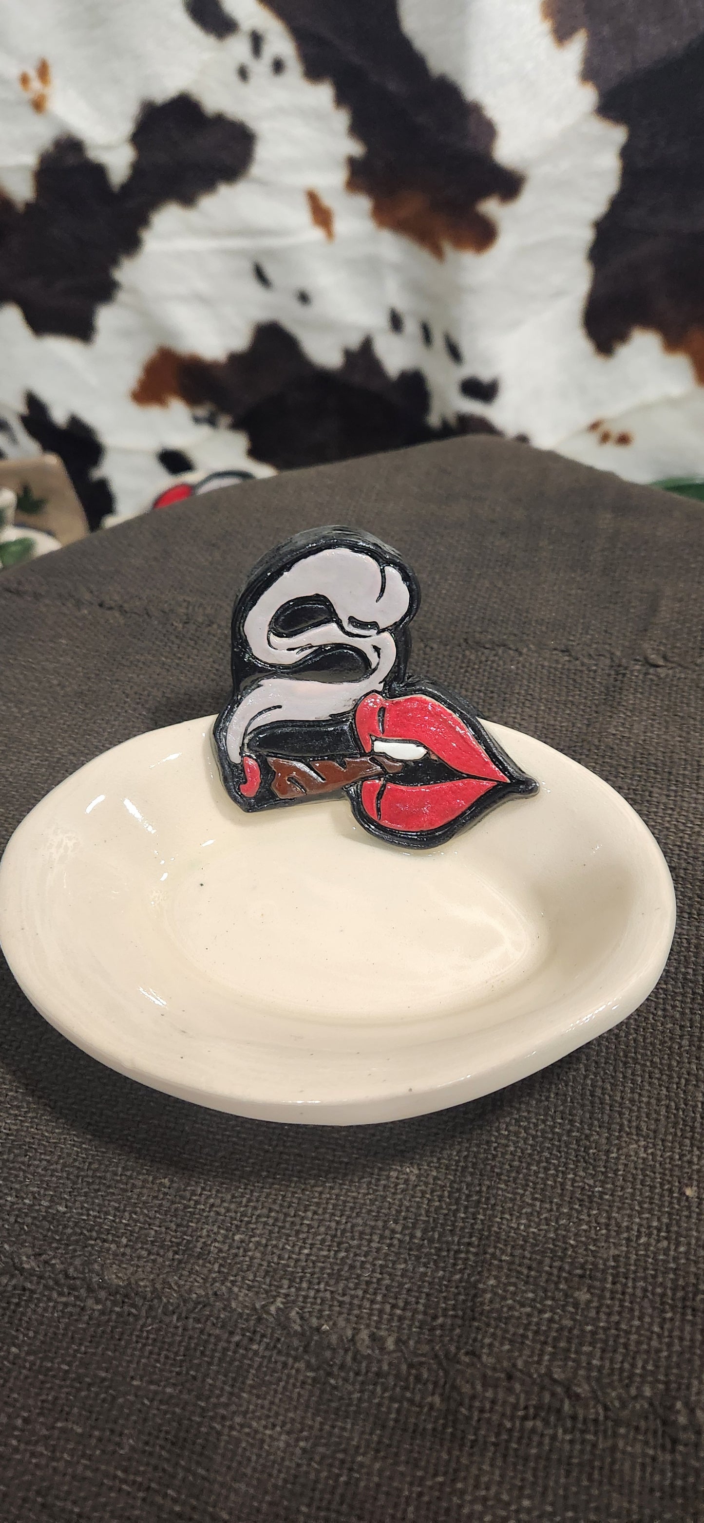 Lips N Spliff Oval - Tray