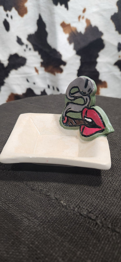 Lips N Spliff Square - Tray