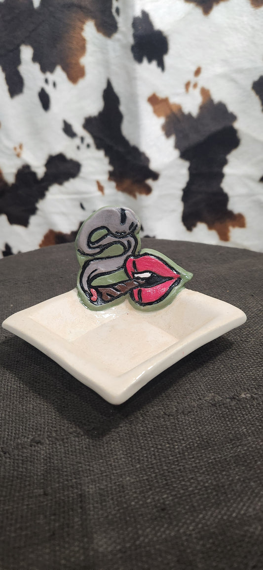 Lips N Spliff Square - Tray