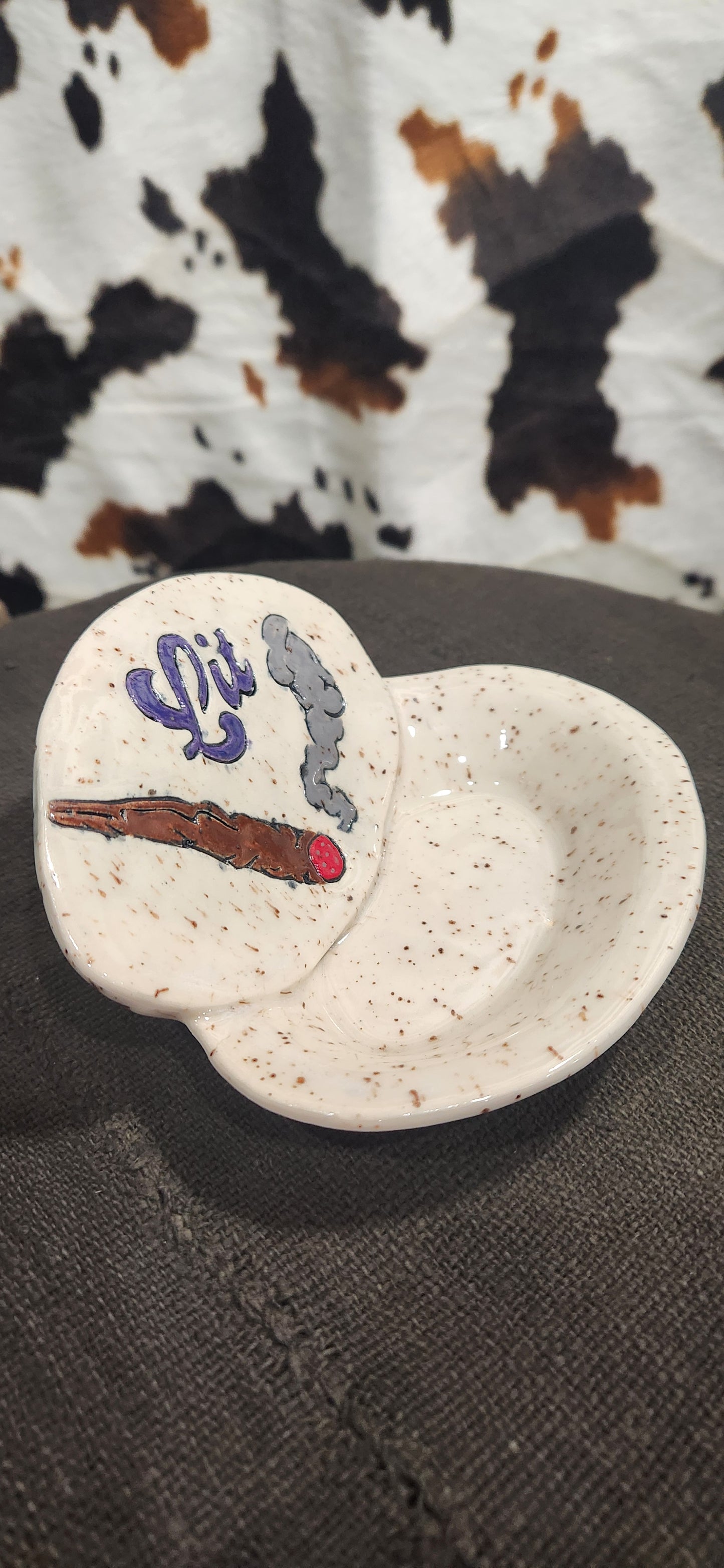 Lit Spliff Oval - Tray