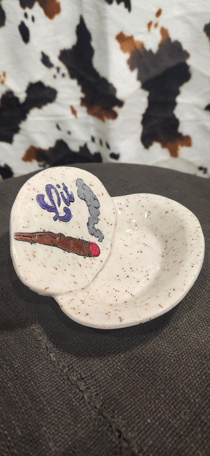Lit Spliff Oval - Tray