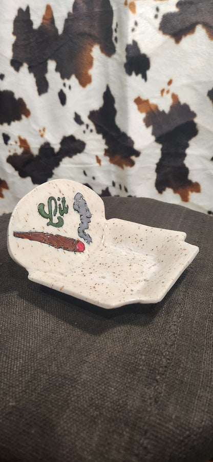 Lit Spliff Square - Tray