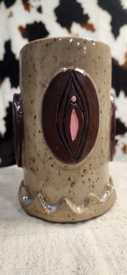 Vulvalicious Brn Speckled - Mug