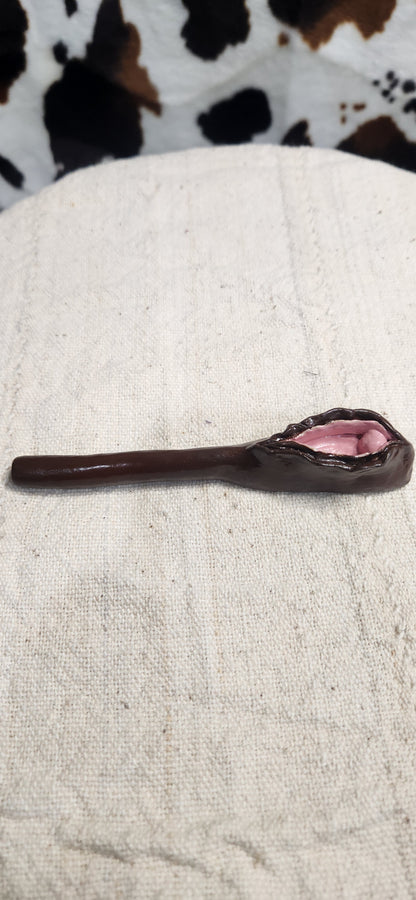 Pussy Pipe Pink/Dk Brown - Pipe