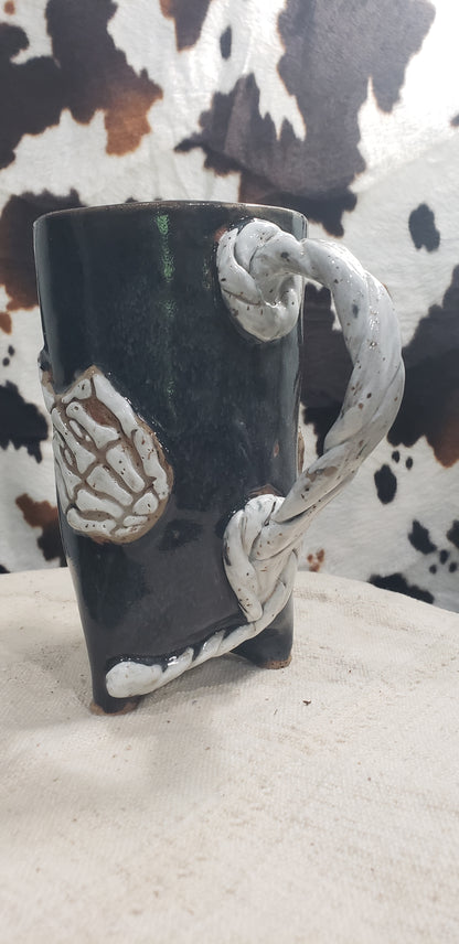 Skeleton Finger FU - Mug