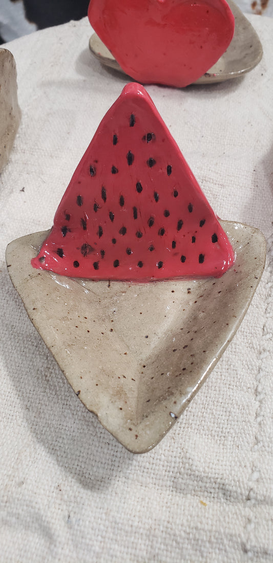 Strawberry Triangle Mini Tray - Tray