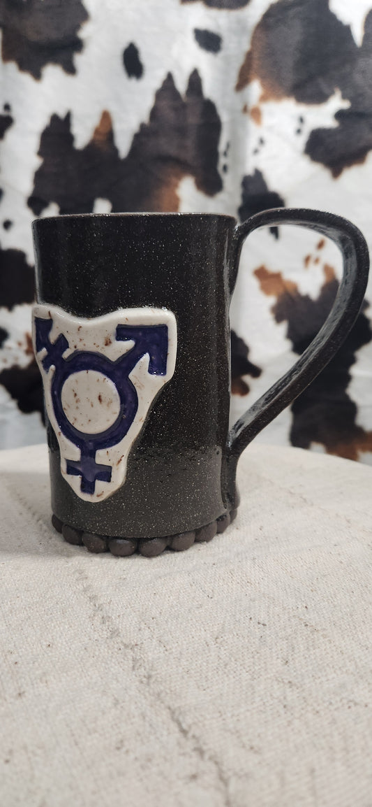 Trans It Black - Mug