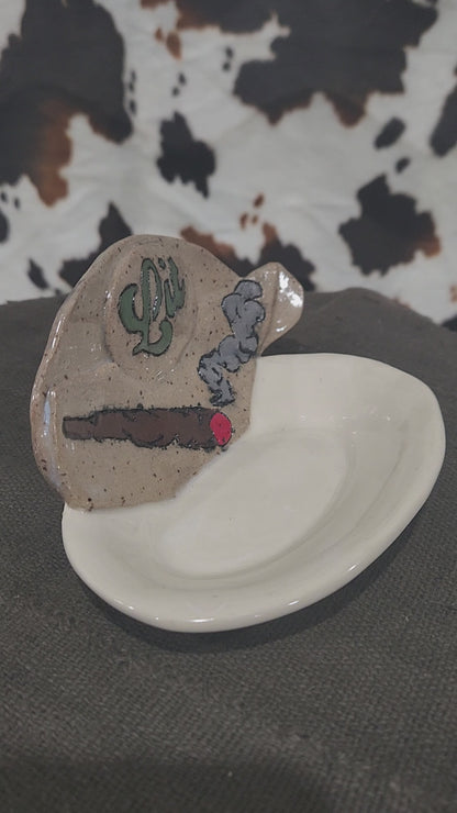 Lit Spliff Oval Wt - Tray
